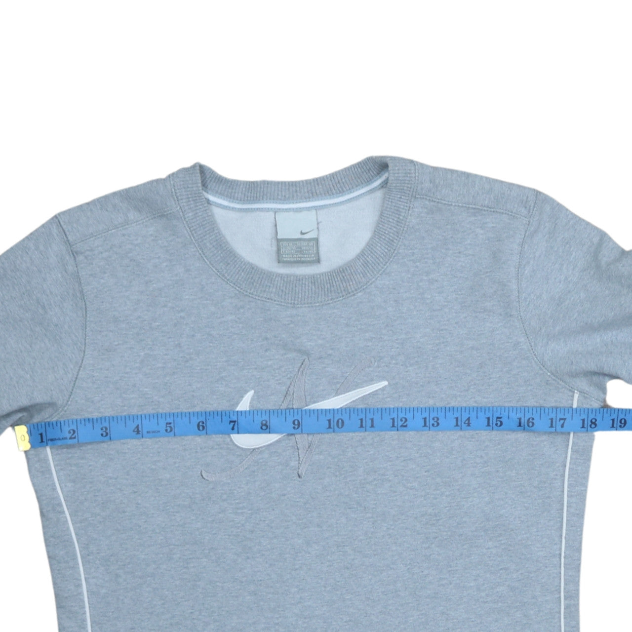Nike Girls Grey Crew Neck Pullover Sweatshirt 12 Years
