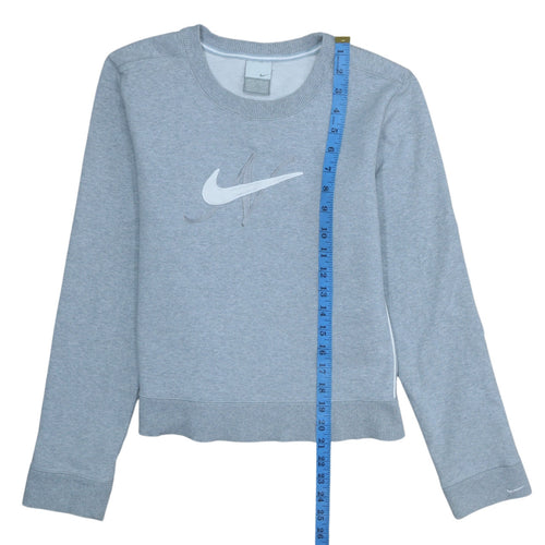 Nike Girls Grey Crew Neck Pullover Sweatshirt 12 Years
