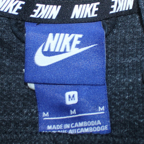 Nike Men's Black Full Zip Hoodie M Regular Fit Sweatshirt