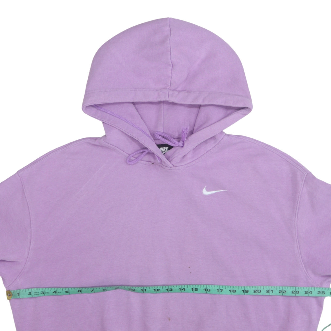 Nike Women's Lilac Pullover Hoodie Medium Cotton Fleece