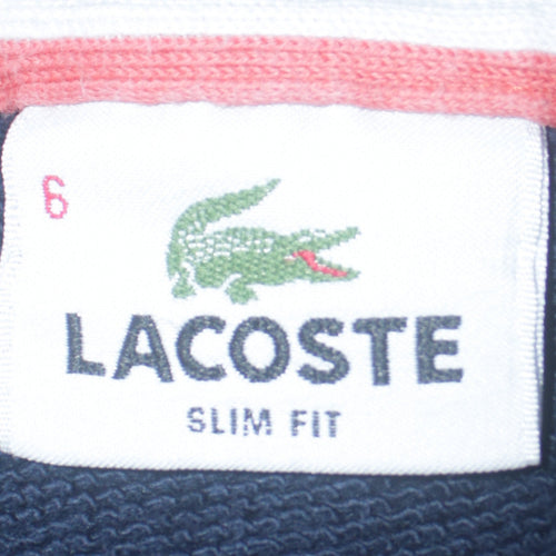 Lacoste Men's Blue XL Slim Fit 1/4 Zip Sweatshirt