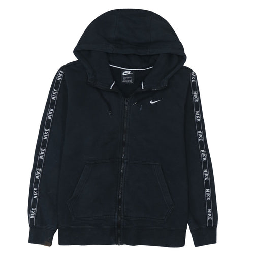 Nike Men's Black Full Zip Hoodie Small Regular Fit Sportswear