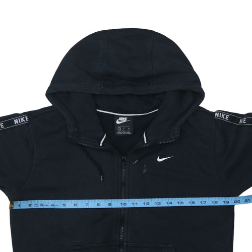 Nike Men's Black Full Zip Hoodie Small Regular Fit Sportswear