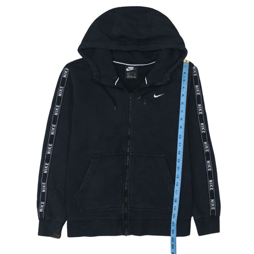 Nike Men's Black Full Zip Hoodie Small Regular Fit Sportswear