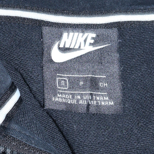 Nike Men's Black Full Zip Hoodie Small Regular Fit Sportswear