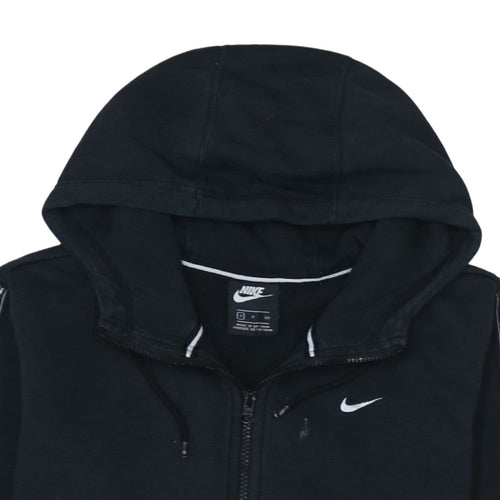 Nike Men's Black Full Zip Hoodie Small Regular Fit Sportswear