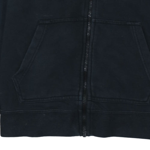 Nike Men's Black Full Zip Hoodie Small Regular Fit Sportswear