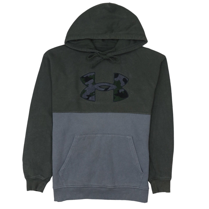 Under Armour Men’s Green Pullover Hoodie Size S ColdGear Fleece