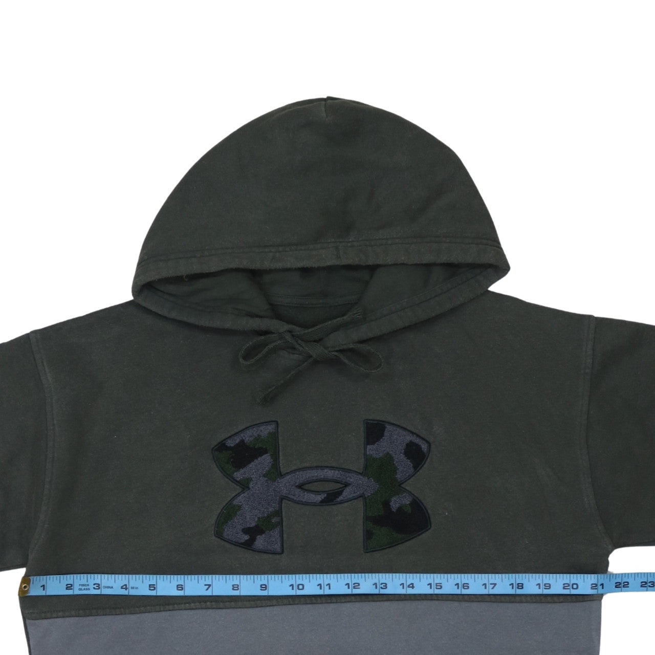 Under Armour Men’s Green Pullover Hoodie Size S ColdGear Fleece
