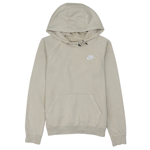 Nike Women’s Beige Pullover Hoodie Small Cotton Blend Casual