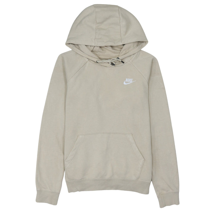 Nike Women’s Beige Pullover Hoodie Small Cotton Blend Casual