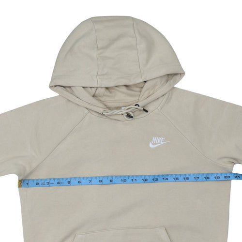 Nike Women’s Beige Pullover Hoodie Small Cotton Blend Casual