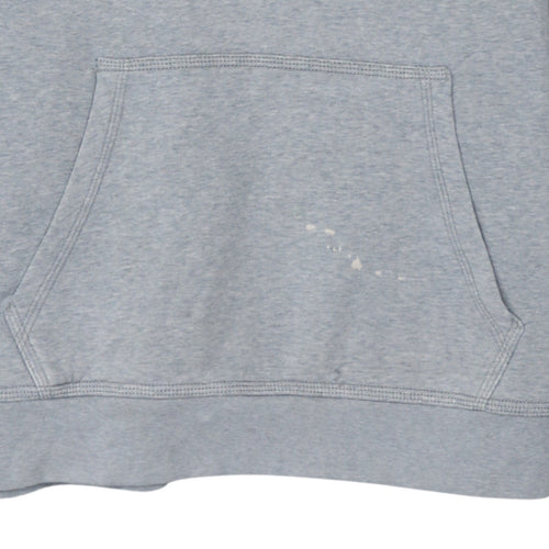 Nike Men's Grey Pullover Hoodie Size M Logo Sportswear