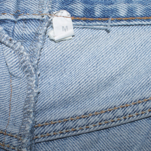 Levi's Womens Blue Denim Cut-Off Shorts Size M High Rise 550