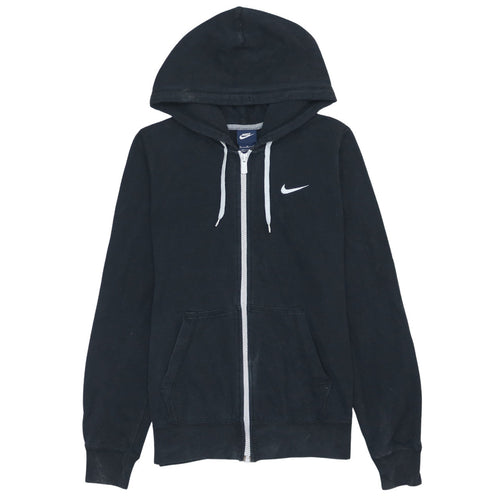 Nike Men's Black Full Zip Hoodie M Regular Fit Sportswear Fleece