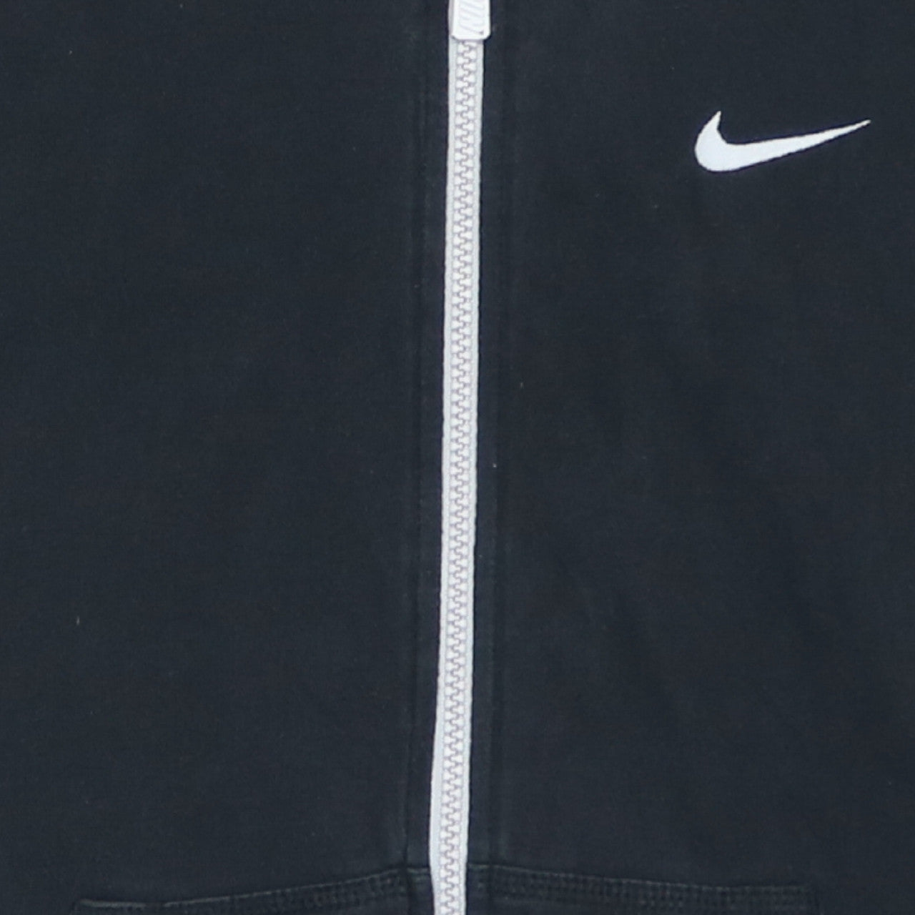 Nike Men's Black Full Zip Hoodie M Regular Fit Sportswear Fleece