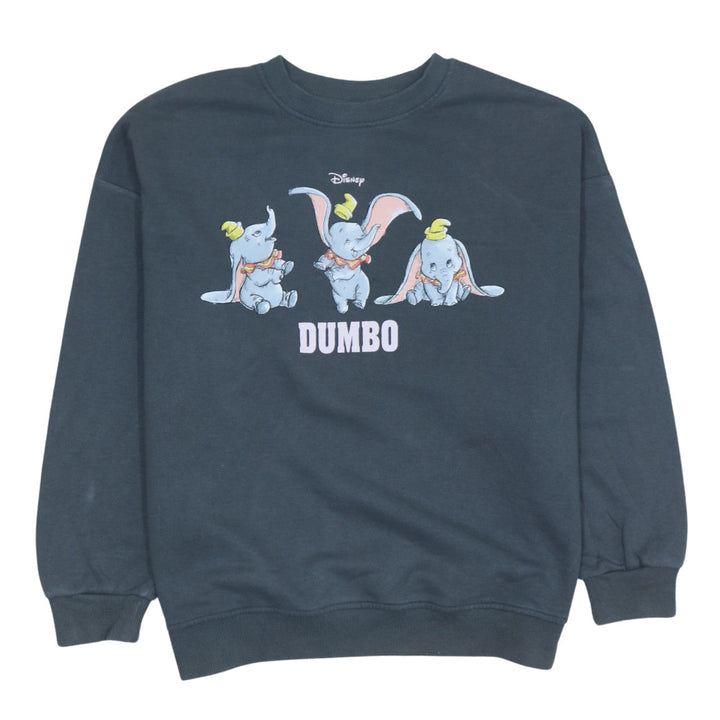 Disney Dumbo Unisex Grey Pullover Graphic Sweatshirt Size S
