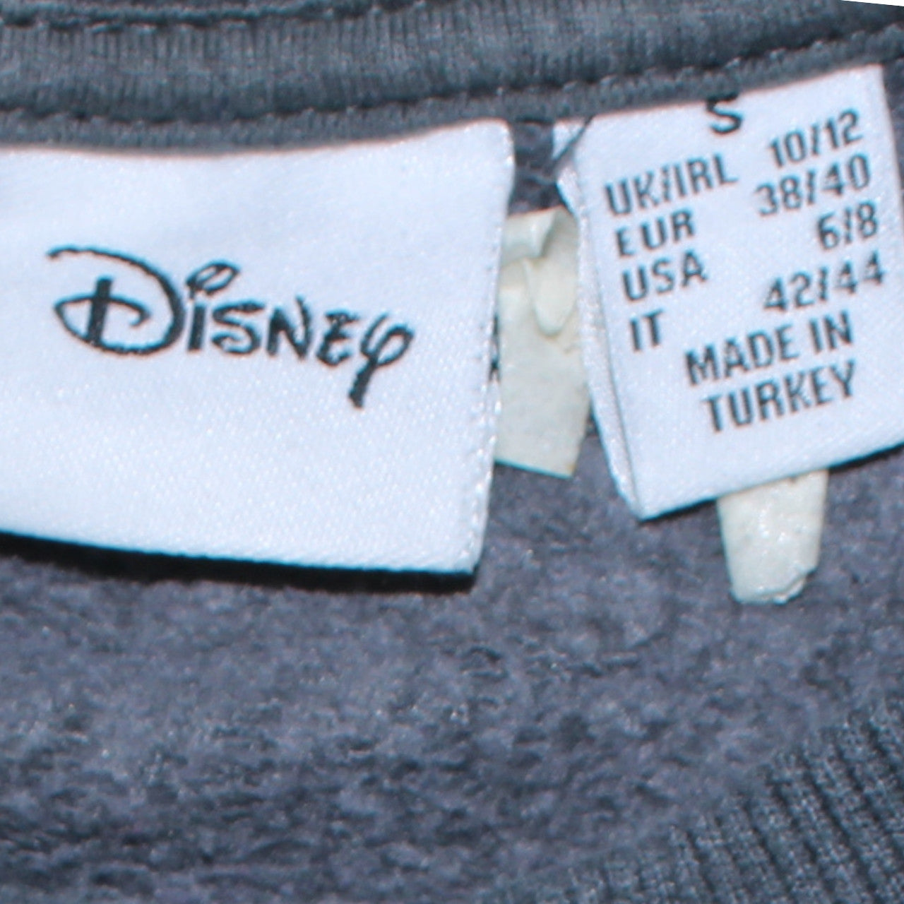 Disney Dumbo Unisex Grey Pullover Graphic Sweatshirt Size S