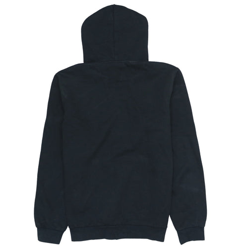 Puma Men's Black Medium Pullover Hoodie with Logo Design