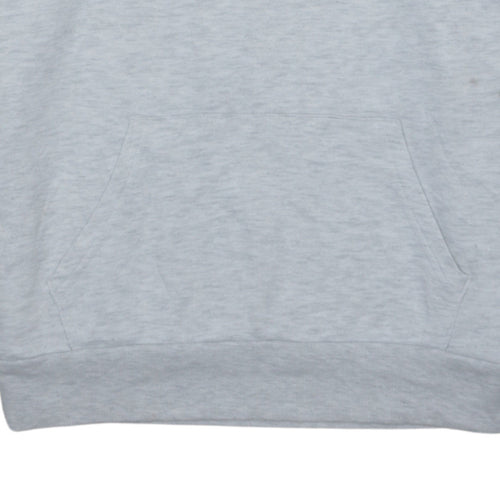 Disney Women's Grey XS Pullover Hoodie with Logo Print