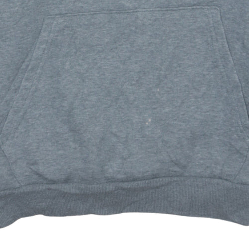 PUMA Boys Grey Pullover Hoodie Small Logo Hooded Sweatshirt Size S