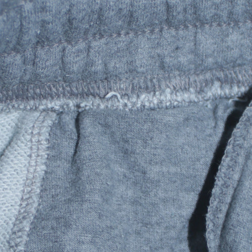 Nike Boys Grey Jogger Sweatpants L 146cm Fleece Trousers