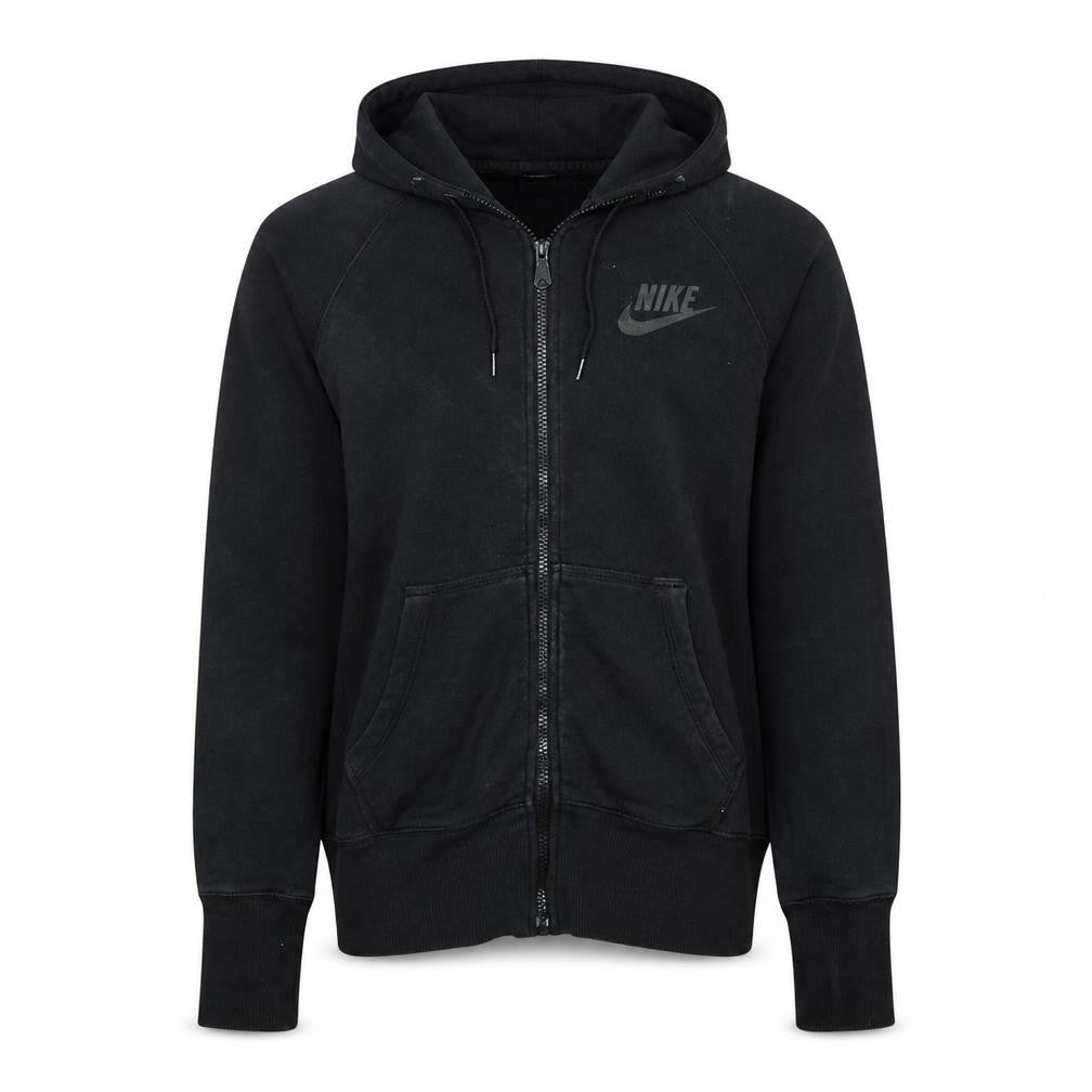 Nike Men's Black Full Zip Hoodie M Sportswear Fleece
