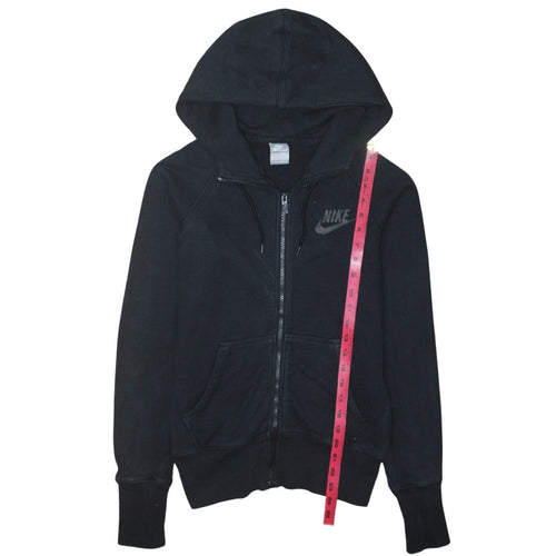 Nike Men's Black Full Zip Hoodie M Sportswear Fleece