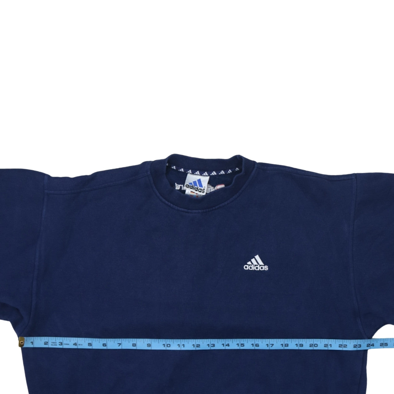 adidas Men's Blue Pullover Crew Neck Sweatshirt Size M