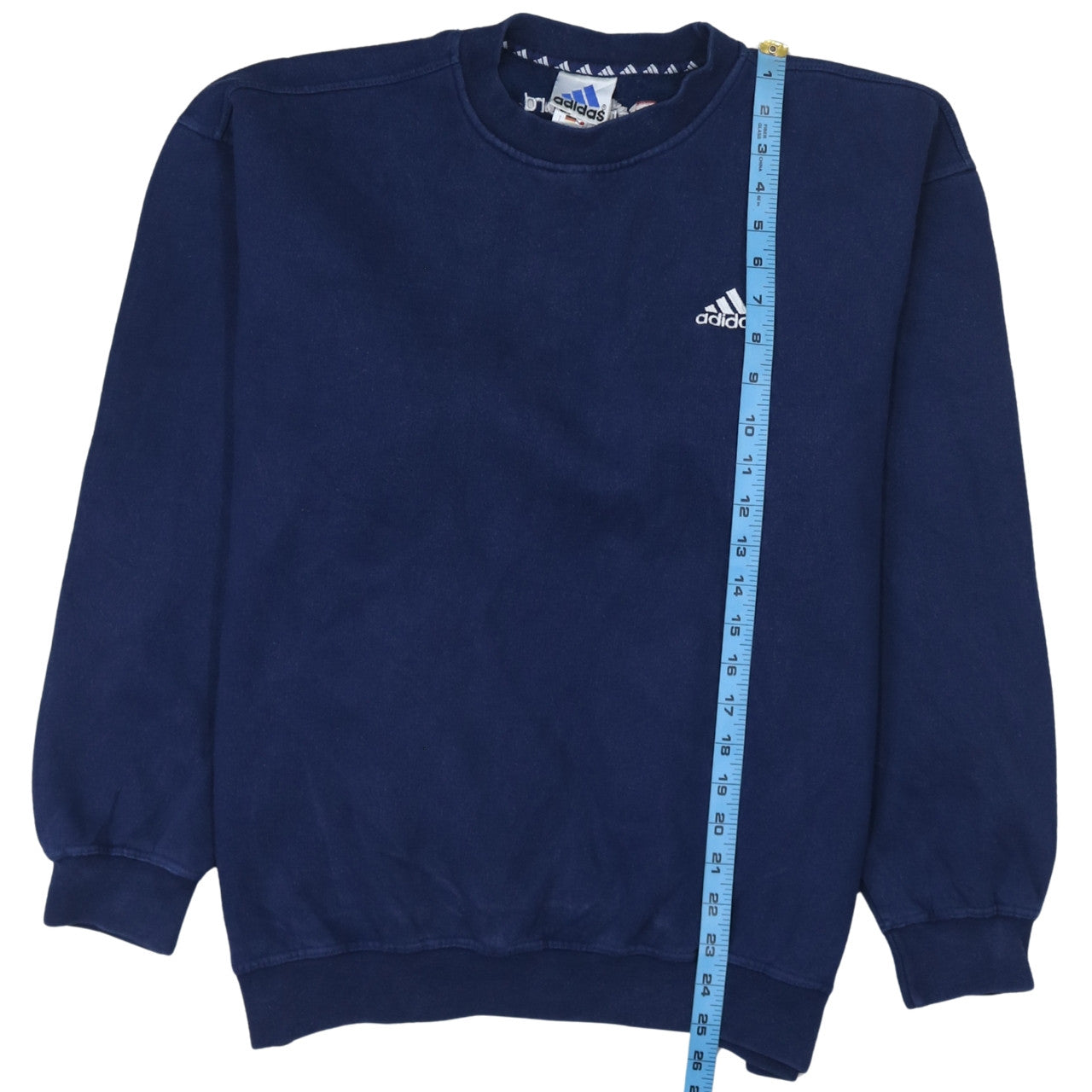 adidas Men's Blue Pullover Crew Neck Sweatshirt Size M