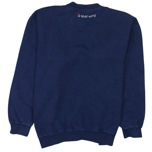 adidas Men's Blue Pullover Crew Neck Sweatshirt Size M