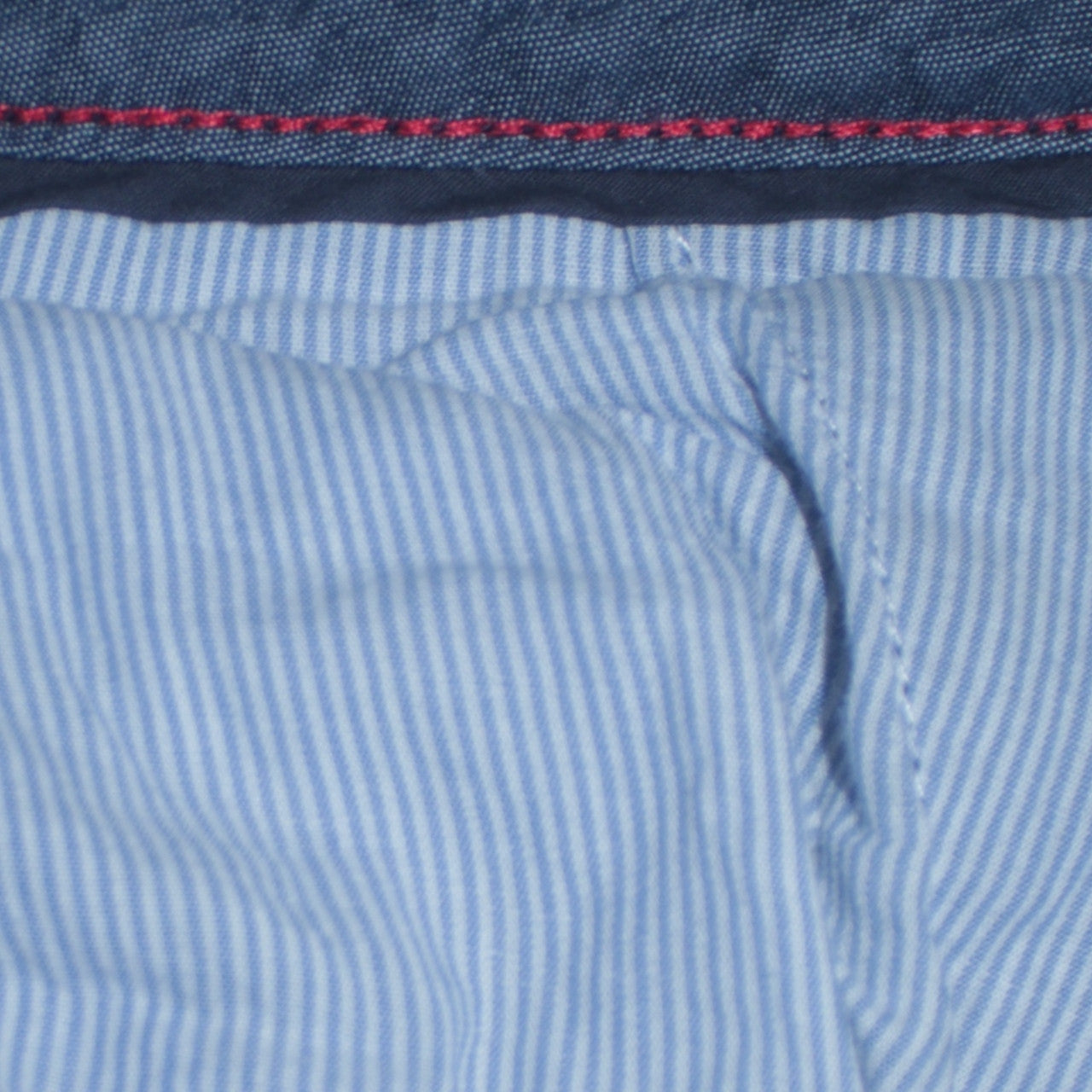 Tommy Hilfiger Men's Blue Slim Fit Cotton Chino Trousers 38x32
