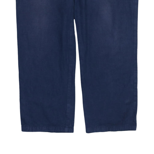 Tommy Hilfiger Men's Blue Slim Fit Cotton Chino Trousers 38x32