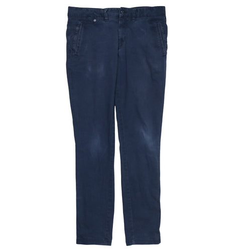 Tommy Jeans Men's Blue Chino Trousers 32x34 Slim Fit Cotton