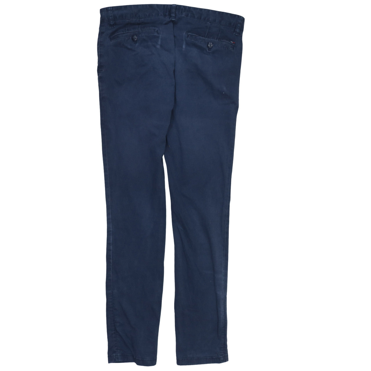 Tommy Jeans Men's Blue Chino Trousers 32x34 Slim Fit Cotton