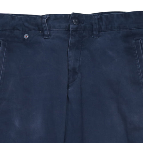 Tommy Jeans Men's Blue Chino Trousers 32x34 Slim Fit Cotton