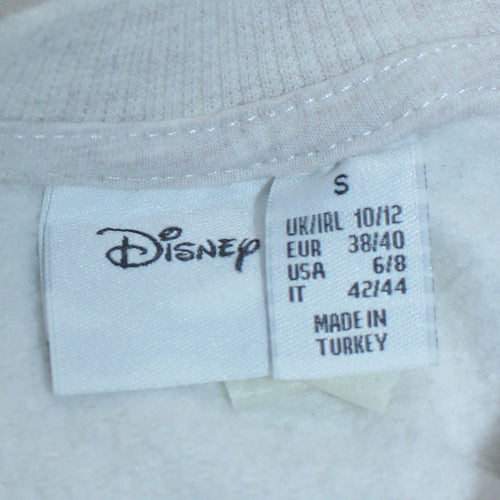 Disney Women White Dumbo Sweatshirt Size 10/12 Pullover Crew Neck