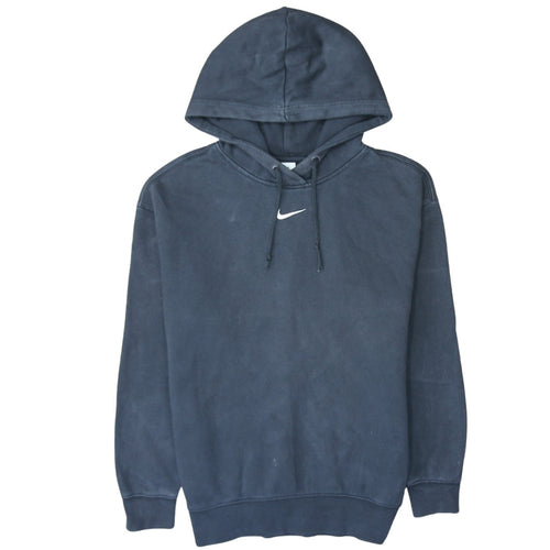 Nike Men's Blue Small Pullover Hoodie Fleece Sweatshirt
