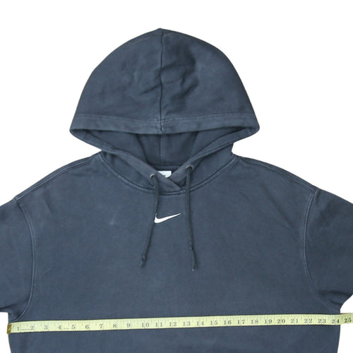 Nike Men's Blue Small Pullover Hoodie Fleece Sweatshirt