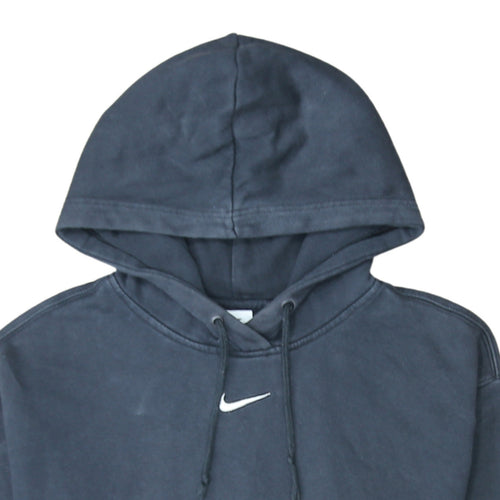 Nike Men's Blue Small Pullover Hoodie Fleece Sweatshirt