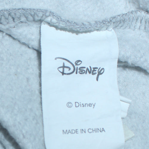 Disney Womens Grey Stitch Christmas Pullover Sweatshirt XS