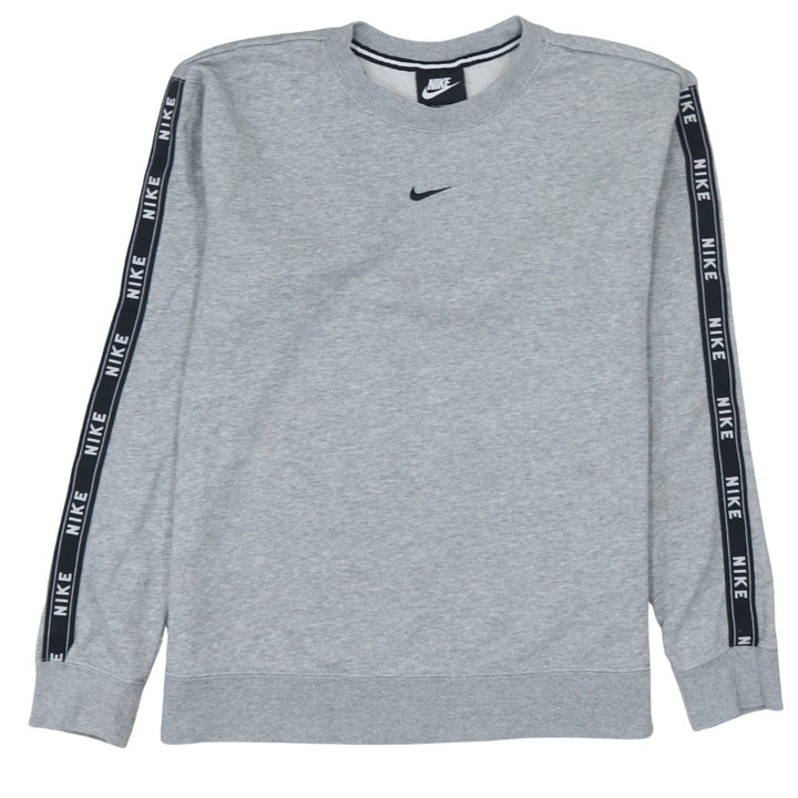 Nike Men's Grey XS Pullover Sweatshirt Crew Neck Logo Sportswear