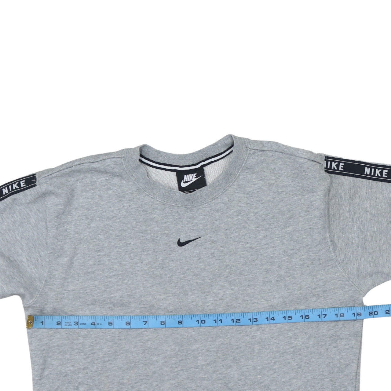 Nike Men's Grey XS Pullover Sweatshirt Crew Neck Logo Sportswear
