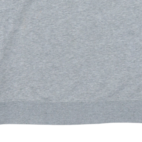Nike Men's Grey XS Pullover Sweatshirt Crew Neck Logo Sportswear
