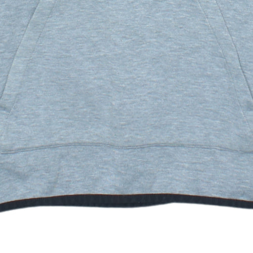 Puma Boys Grey 1/4 Zip Pullover Hoodie 13-14 Years Regular Fit