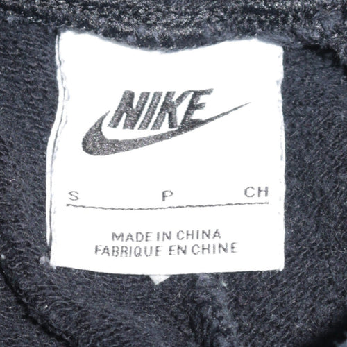 Nike Men's Black Cargo Fleece Jogger Trousers Size S
