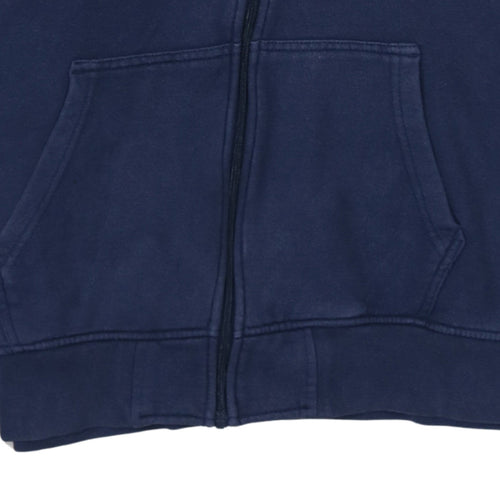 Fila Men's Blue Full Zip Fleece Hoodie L Excellent Condition