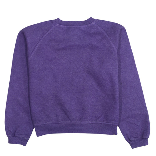 Champion Women's Purple Crew Neck Pullover Sweatshirt Size S