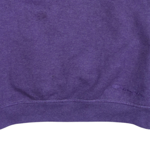 Champion Women's Purple Crew Neck Pullover Sweatshirt Size S