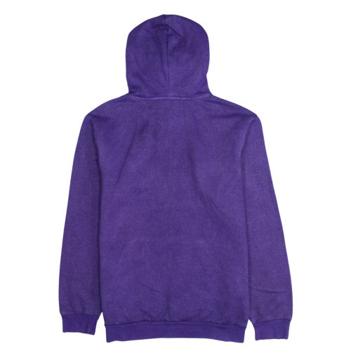 Puma Men's Purple Pullover Hoodie Small Graphic Logo Sportswear